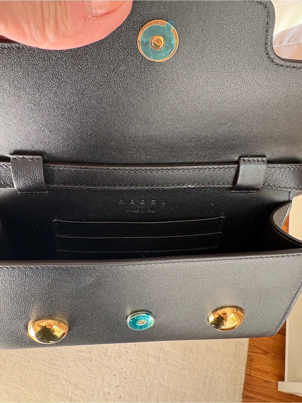 Marni Black Trunkaroo Crossbody Bag NWOT - Picture 10 of 13